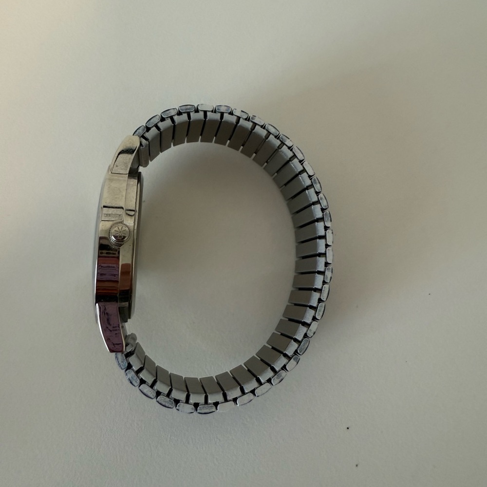 Isaac Mizrahi Blue Floral Expansion Watch - Picture 3 of 6